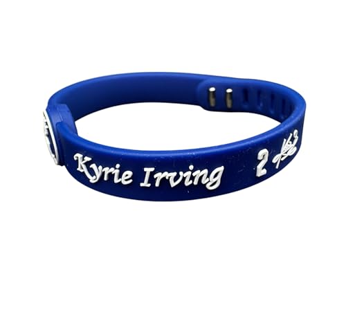 Image of Irving 11 Basketball Silicone Wristband for Fans - Adjustable Rubber Bracelet with Lobster Clasp, Motivational Sports Memorabilia and Game Day Gift for Men Women and Teens, Court Fan Gear Accessory