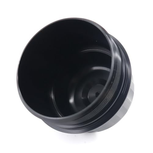 Fuel Filter Housing Cap Aluminum with Drain Plug Compatible with 2017-2020 GM Duramax 6.6L L5P Chevy Silverado/GMC Sierra 2500HD 3500HD - Thumbnail 6