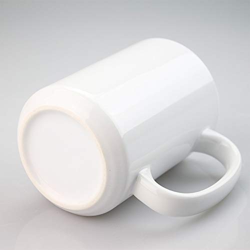 CINY Tazas de Café de Porcelana 400 ml, Taza de Café Té Cerámica También para Caliente Adecuada para Oficina, Dormitorio… - Imagen 5