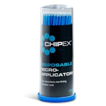 Chipex Ultra Precise Car Paint Touch Up Microbrushes - 100 Pack