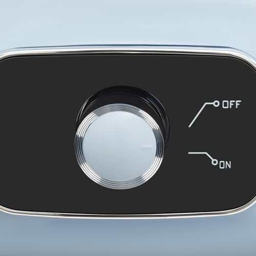 Xigner Elektrische Zuckerwattemaschine für Zuhause, 500W Retro Zuckerwatte Maschine mit, Spritzschutz, Messlöffel, Einfache Bedienung für Kindergeburtstag, Familienfeier (Blau) – Bild 7