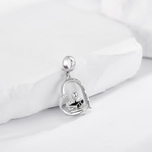 Teacher Charms 925 Sterling Silver Teacher Beads Charms for Bracelet Jewelry for Women3