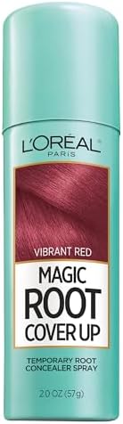 L'Oreal Paris Magic Root Gray Hair Cover Up, Vibrant Red, 2 oz
