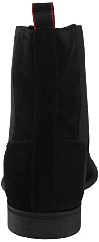 HUGO Men's Smooth Suede Pull on Chelsea Boot Hunting Shoe3