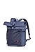 Produktbild travelite 60 cm Rollup Rucksack mit Laptop Fach bis 15,6 Zoll, Gepäck Serie PROOF: Weichgepäck Rucksack in frischen Kontrastfarben, 092310-20, 35 Liter, 0,8 kg, marine (blau)