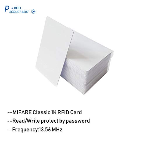 Meijeegu NFC Cards 13.56 MHz MIFARE Classic 1K, RFID - Chip Cards / M1 - Cards for Access Control Hotel Key Cards etc. (200 Pieces) - Image 3