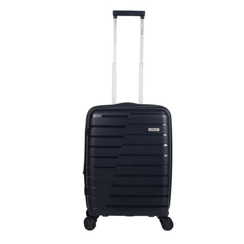 Image of F Gear PPS27 Polypropylene Hardshell /Hardsided /Hardcase Light Weight 8 Wheeler Spinner Luggage Bag /Smooth Speed Wheel Suitcase /Trolley with TSA Lock for Men Women (Carry On 20 Inch, Navy Blue)