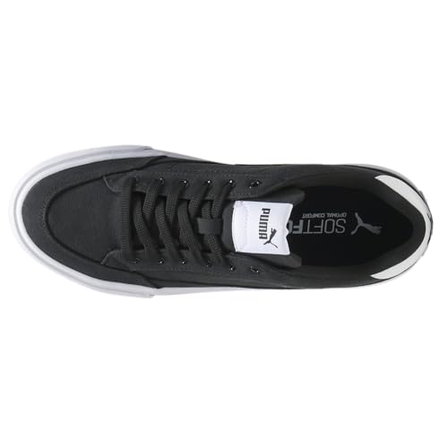 PUMA Mens Court Classic Vulc Lace Up Sneakers Shoes Casual - Black4