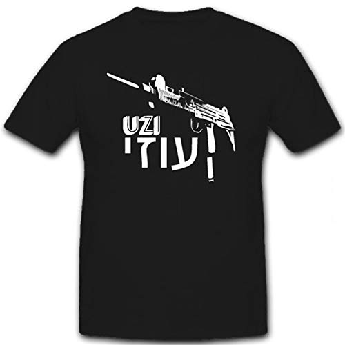 Uzi 6128 - Pistola de bomberos de Israel (Mp4, 9 mm) Negro XXXXL