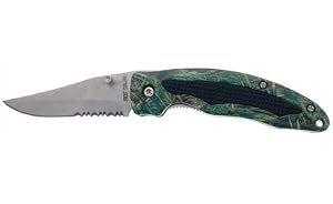 Apache Frost Liner Lock Tactical Knife CAMO Color