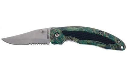 Apache Frost Liner Lock Tactical Knife CAMO Color
