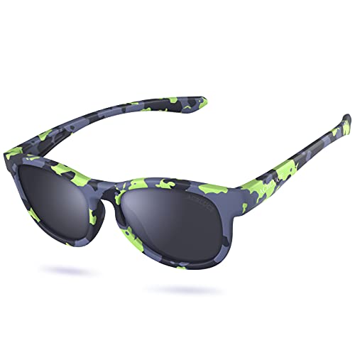 Boys Sunglasses for Kids Polarized Sports Girls Child Youth UV Protection Glasses ages 5 -13