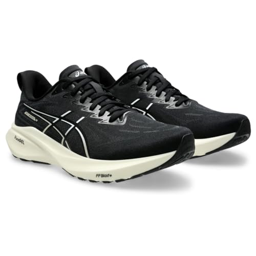 ASICS Men's GT-2000 13 Running Shoes, 11.5, Black/White