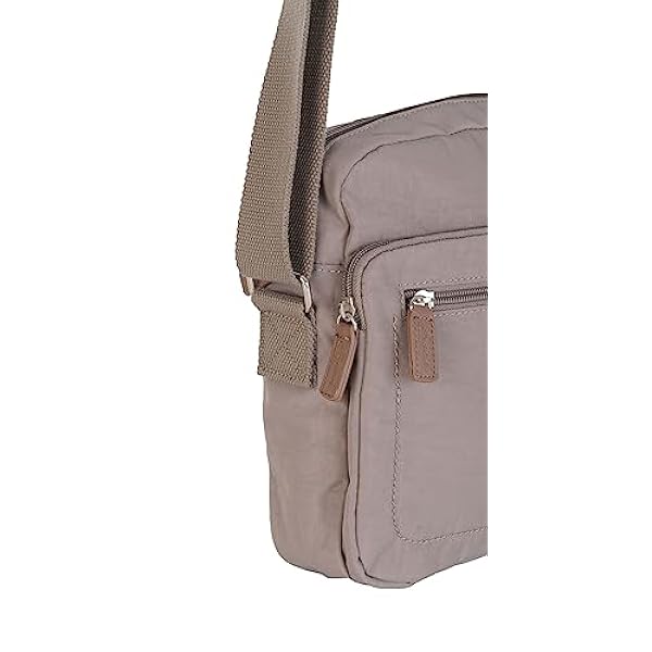 Spirit Bolso bandolera impermeable mediano ligero con múltiples bolsillos para viajes y días festivos con correa ajustable 5766