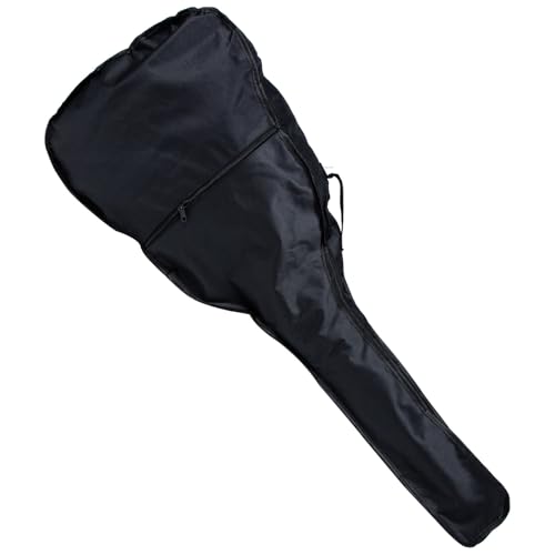 TOKIDNY Bolsa Guitarra Acústica de Oxford Mochila Doble Acolchada para Instrumento Musical Funda Resistente para Guitarra Folk Ligera y Compacta para Exteriores