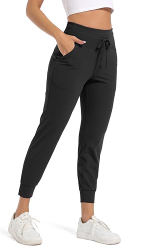 STRETCHUP Women's Joggers Pants Lightweight Running Sweatpants with Pockets Athletic Tapered Casual Pants for Workout,Lounge