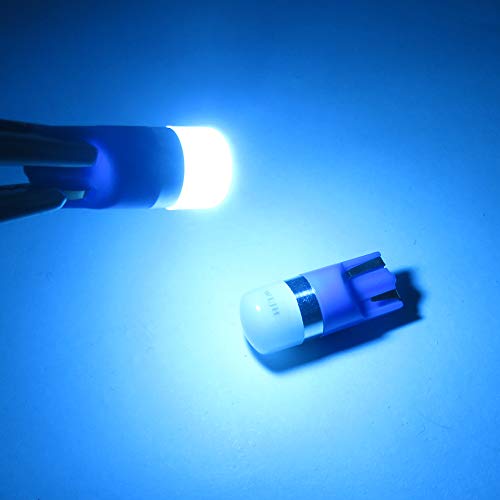Image of WLJH High Bright Ice Blue Instrument Panel Gauge Cluster Indicator Warning Lamp Bulb Full Led Light Kits for Ford Ranger 1995-2003,Pack of 25 | 3030 SMD, Dimmable, Direct Replacement, Instrument Speedometer Backlighting, Warning Indicator Light, 25-Pack
