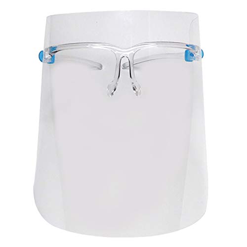 Baoblaze Os óculos De Proteção Laváveis ​​do Protetor De Rosto Viseira Facial Transparente