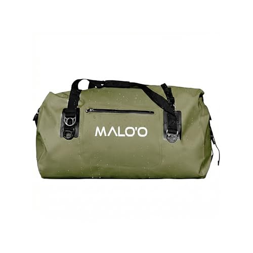 Malo’o Waterproof Dry Duffel, Heavy-Duty Roll Top Waterproof...
