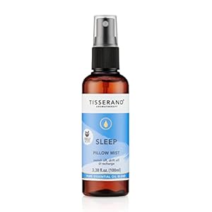 Tisserand Aromatherapy – Sleep Better – Pillow Mist Sleep Spray – Lavender, Jasmine & Sandalwood Essential Oils – 100 Percent Natural Pure Essential Oils – 100 ml
