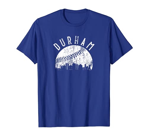 Vintage Durham Baseball Skyline Apparel T-Shirt