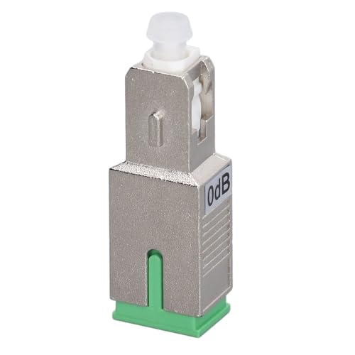 Annadue Adaptateur SC UPC Mâle vers SC Femelle, Connecteur de Fiber Optique Hybride à Faible Perte D'insertion pour Réseau de Communication par Fiber