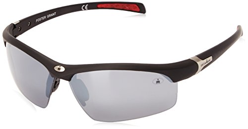 Ironman Men's Principle Sunglasses, Matte Black Rubberized, 71 mm