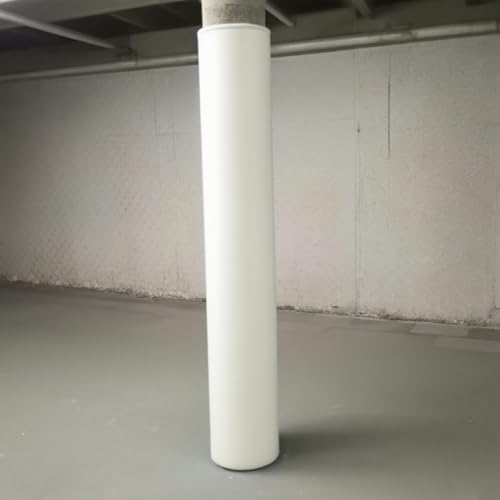 7ft Black Basement Pole Padding Wrap - Protective Column Cover for Playground, Gym Equipment & Basketball Hoops, Fits 4" Diameter Rods (10cm) - Safety Post Pad