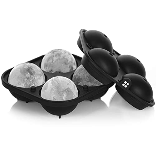 Buy Homaxa Large Sphere Ice Mold Tray Whiskey Ice Sphere Maker