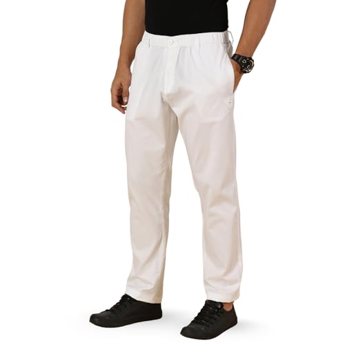 Image of BEEVEE Solid Lounge Wear Bottoms for Men