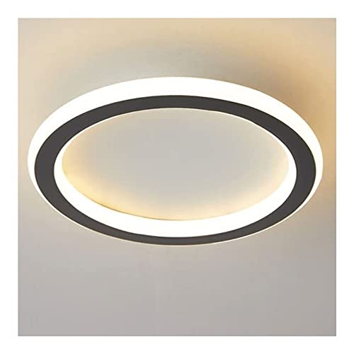Plafonnier LED encastré extra plat pour illuminer un couloir sombre