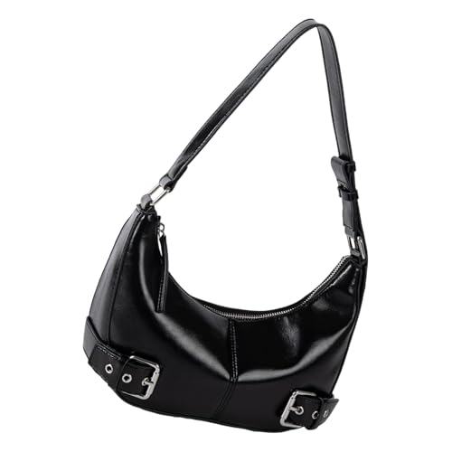 Sac tendance pour femme en polyuréthane à boucles de décoration