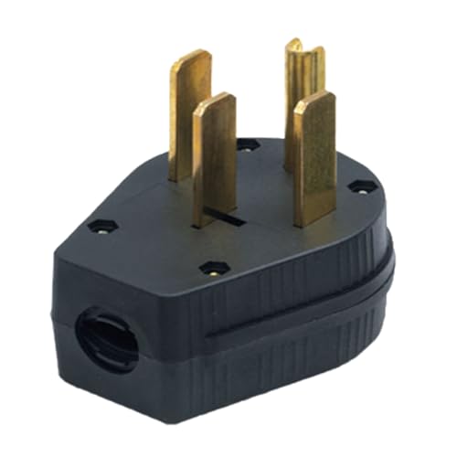 NEMA 14-50P 50 Amp 125/250V Heavy-Duty Plug