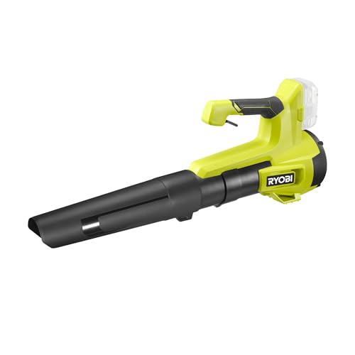 RYOBI 18 V ONE+ Akku-Laubgebläse RY18BLB-0, 160 km/h Luftgeschwindigkeit, Variable Geschwindigkeit, ohne Akku und Ladegerät RYOBI 18 V ONE+ Akku-Laubgebläse RY18BLB-0, 160 km/h Luftgeschwindigkeit, Variable Geschwindigkeit, ohne Akku und Ladegerät