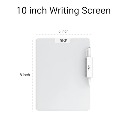 Image of nRp 10 Inch InfiSlate Magnetic Writing Magic Board with Eraser and Pen