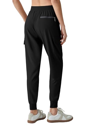 Women's Cargo Joggers Lightweight Quick Dry Hiking Pants4