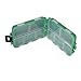 Nurnesy 2 Piece Small Tackle Box Organizer Tackle Box Large Capacity Plastic Portable Fishing Jig Hook Bait Bait Storage Box Container, Green, Nurnesyga691ifzdq-12