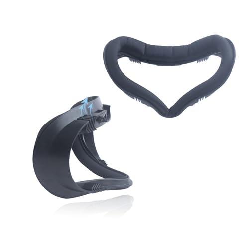 Image of Havilah for Meta Quest 2 VR Headset Anti-Sweat Eye Mask VR Facial Interface Bracket Cover(Black)