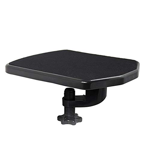 5個 リストレストクランプ式 360度回転 マウステーブルアームスタンドデスクトップ拡張硬質プラスチック製 PC 手首 肘掛け姿勢改善マウスパッド