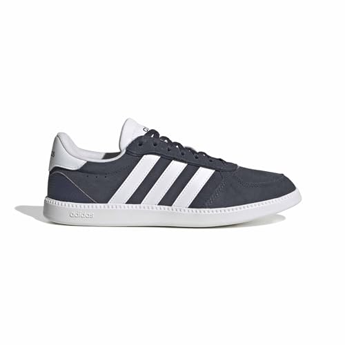 Image of adidas Women's Breaknet Sleek Shoes, Shadow Navy FTWR White Core Black, 5.5