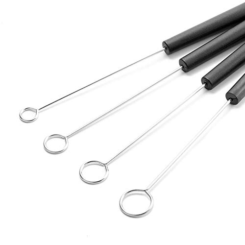 Set De 10 Fourchettes à Chocolat + 1 Cuillère - Acier Inoxydable - Pour Fondue, Truffes, DIY - 10 Styles
