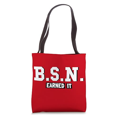 Bolso tote para graduados de enfermería - Regalos Bsn para enfermeras miniatura 1