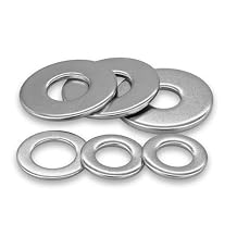500/750/1200Pcs M2 M3 M4 M5 M6 M7 M8 304 Stainless Steel Ultra Thin Flat Washer Adjusting Shim Plain Gasket Assortment Kit SetSet D