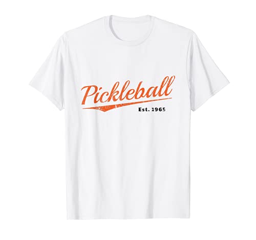 Retro Pickleball Est 1965 Design, Pickleball T-Shirt