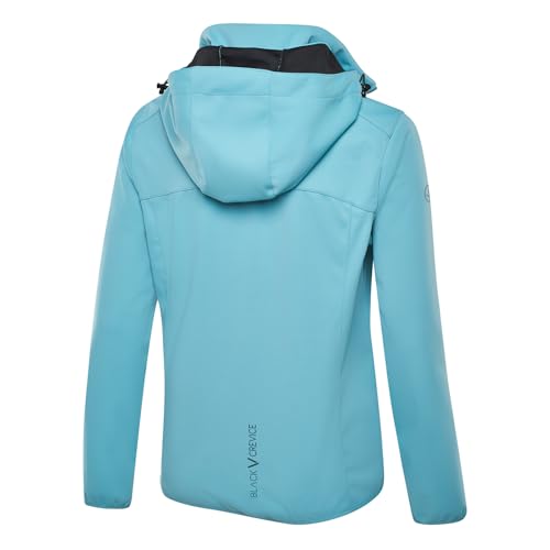 Veste softshell imperméable 5000mm Black Crevice manteau stretch coupe-vent