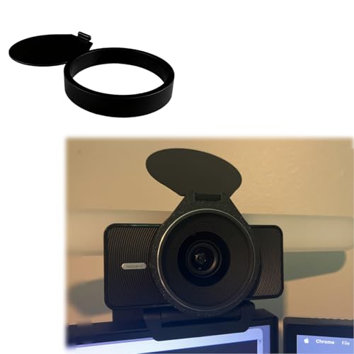 Replacement Lens Cap for Elgato Facecam 4K Webcam, Camera Privacy Cover Protector Dangerous Shield Accessory (White)