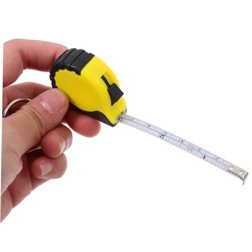 Cinta métrica mini retráctil 12 pcs con llavero miniatura 7