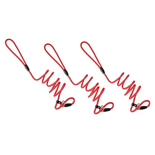 Mikikit 3Pcs Wear Resistant Dog Leash Comfortable Pet Leashes for Convenient Training Design for Daily Walks and Travel