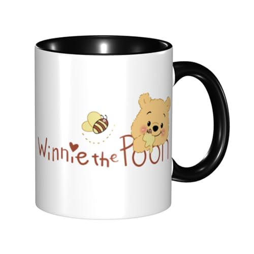 くまのプーさん マグカップ 330ml ティーカップ コーヒーカップ カップ セラミック Mug Cup 軽量 直接ドリップ おしゃれ かわいい 電子レンジ対応 グッズ オフィス 家用 プレゼント