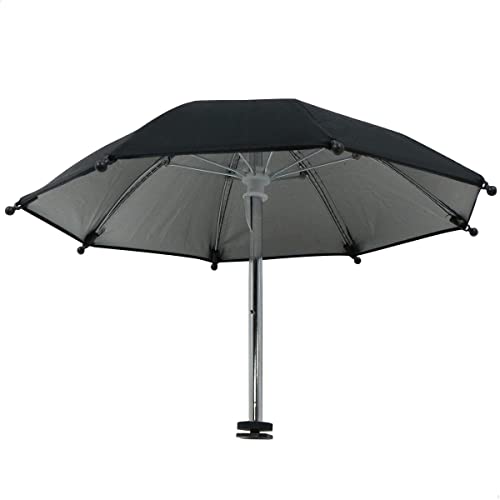 Funda Lluvia Hot Shoe Paraguas - Cubierta Cobertor Proteccion Accesorios Protege Energía Solar contra Caca Pájaro Diámetro 29cm para Cámaras DSLR Lentes Cámaras, Negro, 1 Pieza - imagen 7